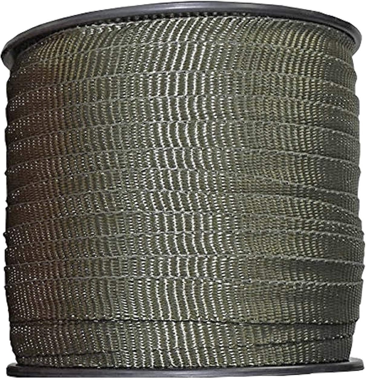 250\' Tree Tie Strap - 1,800 Lbs Strength, Olive Green, USA Made