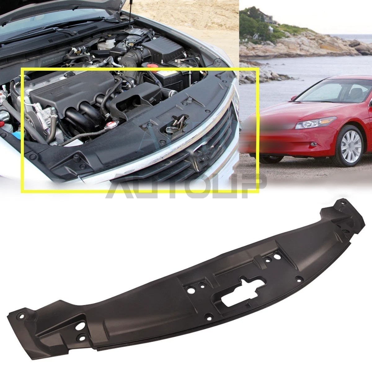 Radiator Upper Support Cover For 2008-2012 Honda Accord Sedan HO1223102 Radiator Upper Support Cover For 2008-2012 Honda Accord Sedan HO1223102