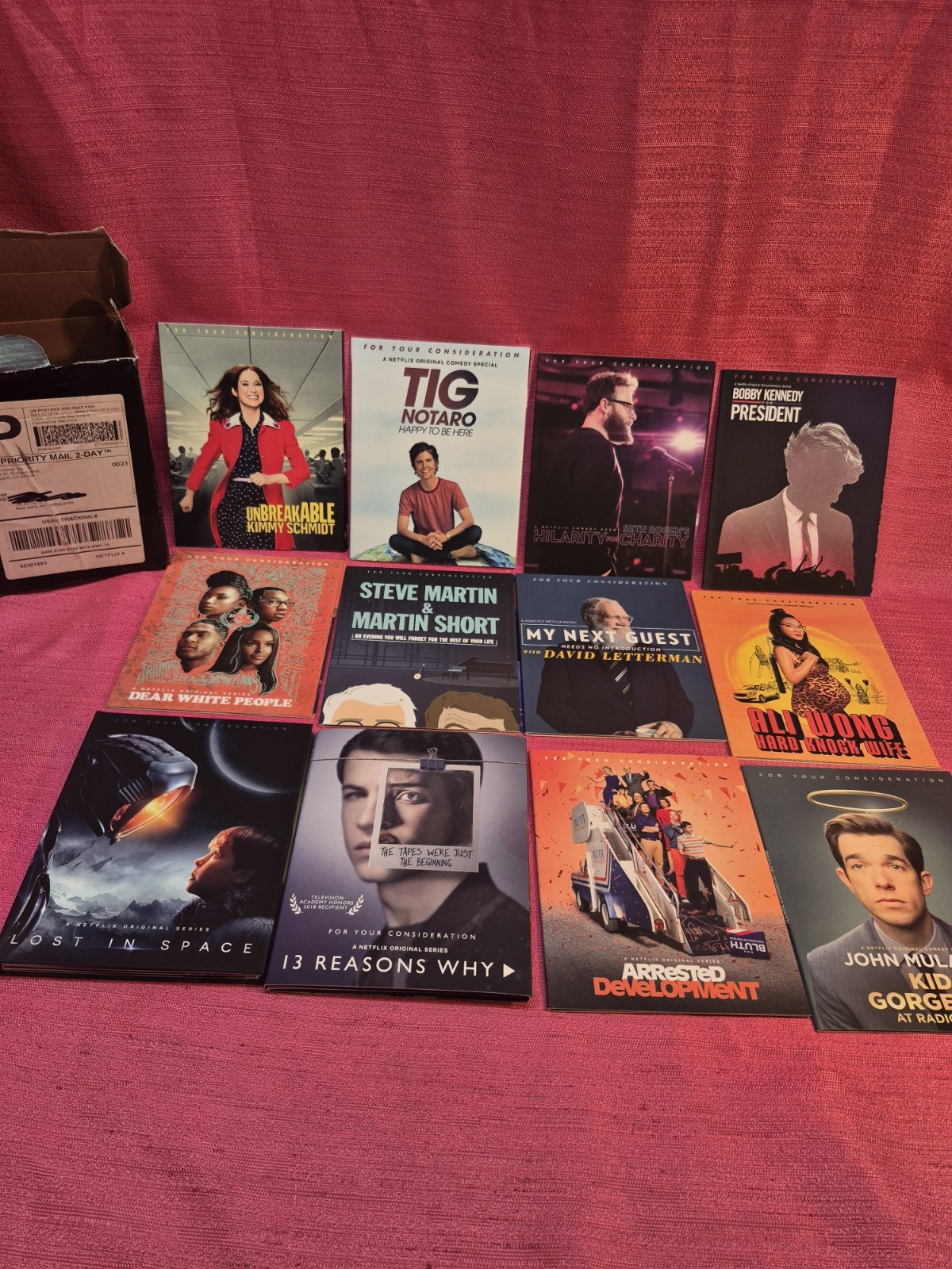 Lot 12 Netflix 2018 Emmy FYC Screener Set Arrested Development Lost Space