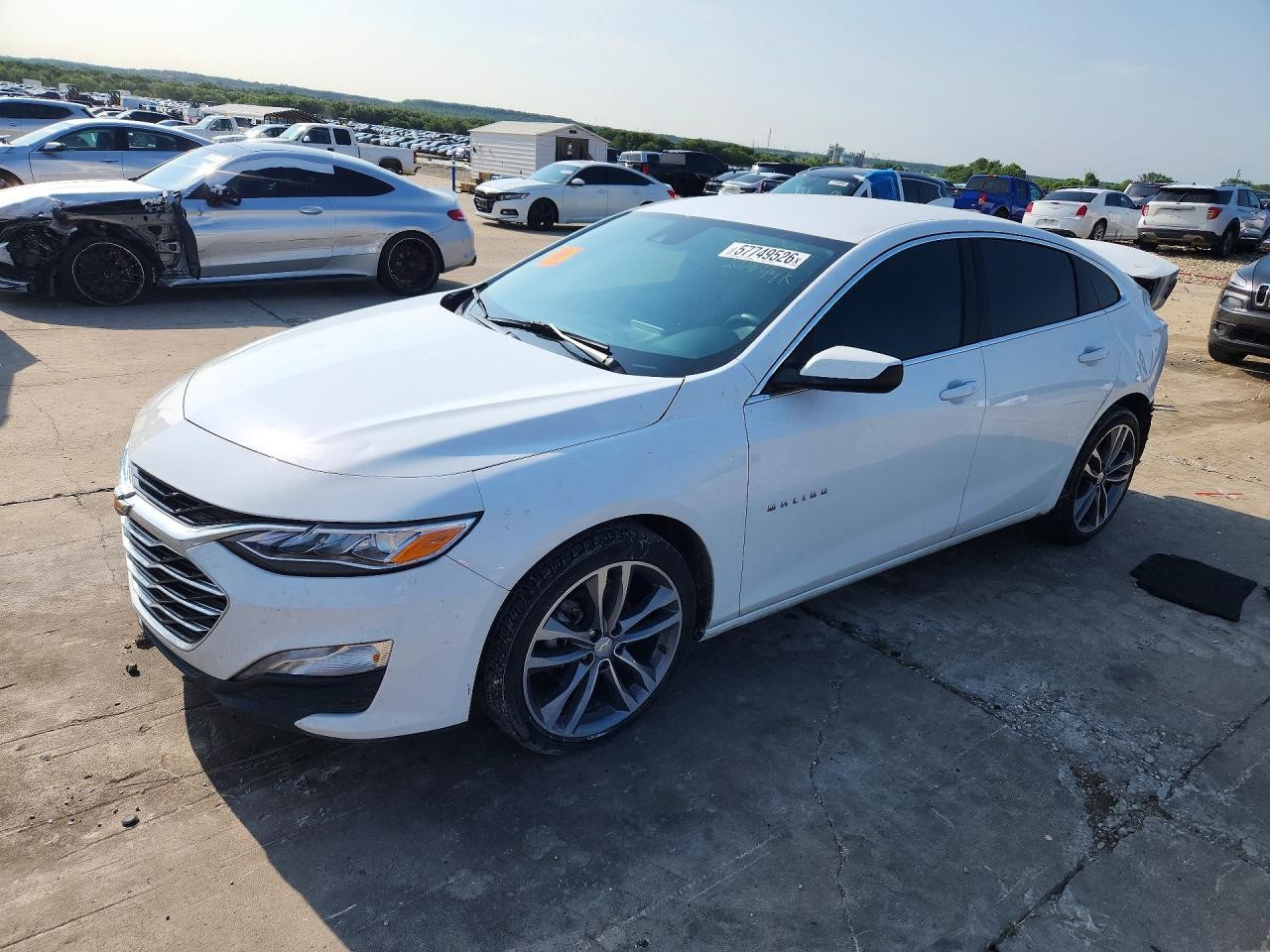 Used Front Center Infotainment Display fits: 2024 Chevrolet Malibu dash mounted