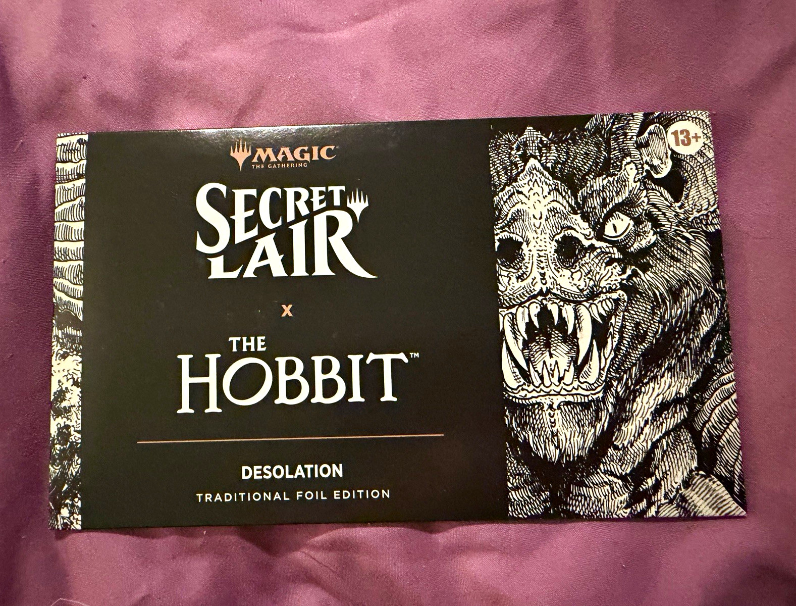 MTG Secret Lair x The Hobbit: Desolation Traditional Foil Box (5 Cards) MTG Secret Lair x The Hobbit: Desolation Traditional Foil Box (5 Cards)