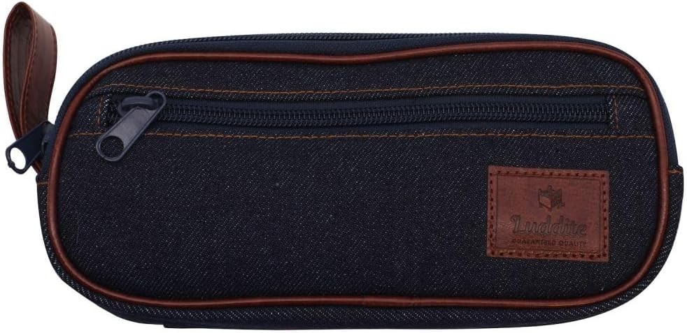 Luddite Resonate Denim Okayama Denim Design Pen Case LDD-REPN-100