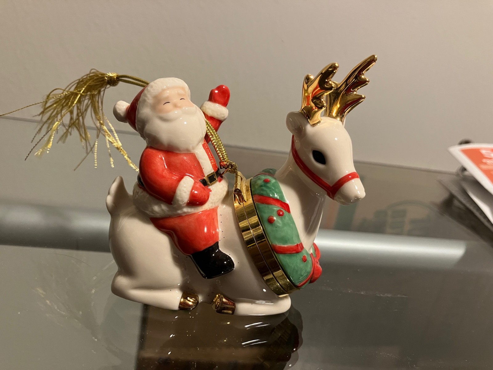 VTG Lenox China Treasures Collection Christmas Ornament, circa 2003 VTG Lenox China Treasures Collection Christmas Ornament, circa 2003