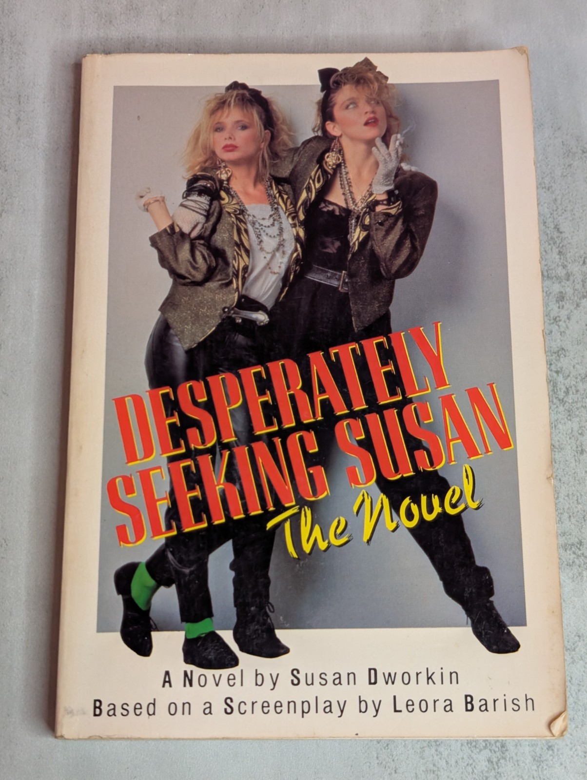 MADONNA Desperately Seeking Susan The Novel Paperback Book 1985 MADONNA Desperately Seeking Susan The Novel Paperback Book 1985