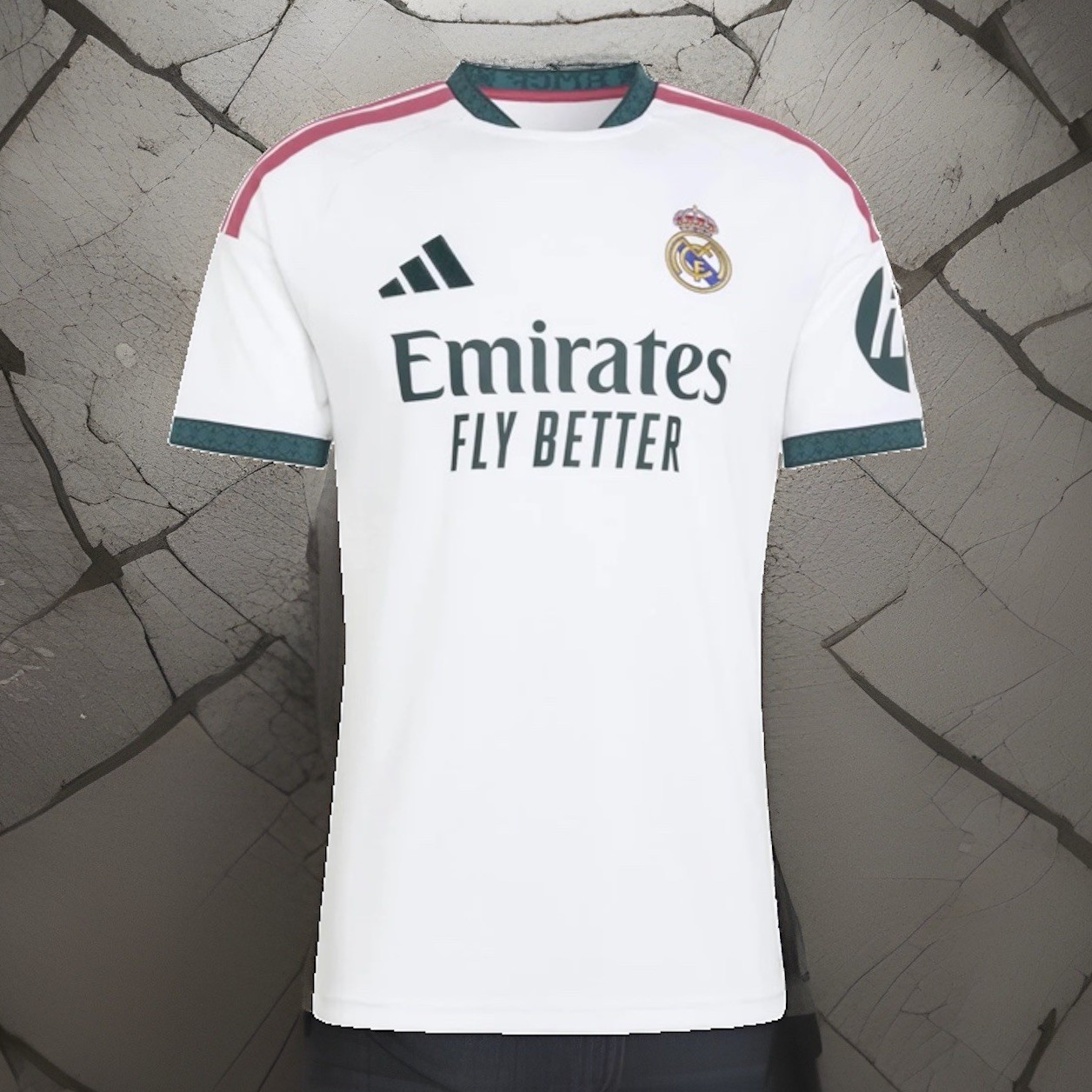 Adidas Real Madrid Fly Emirates 2026/27 Home Soccer Football Jersey NWT Mens L