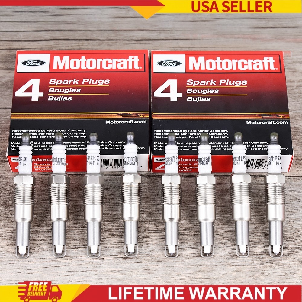 8PCS OEM Platinum Spark Plugs SP-546 PZK14F For F150 F250 5.4L SP546