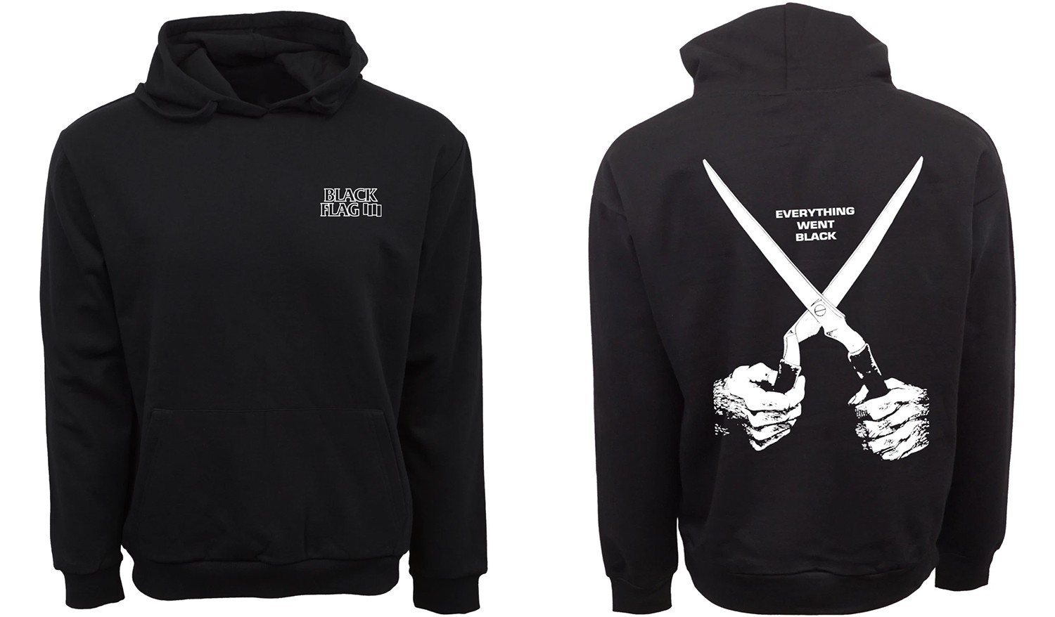 New Popular Black Flag Everything Went Gift For Fans S-5XL Hoodie TK1211