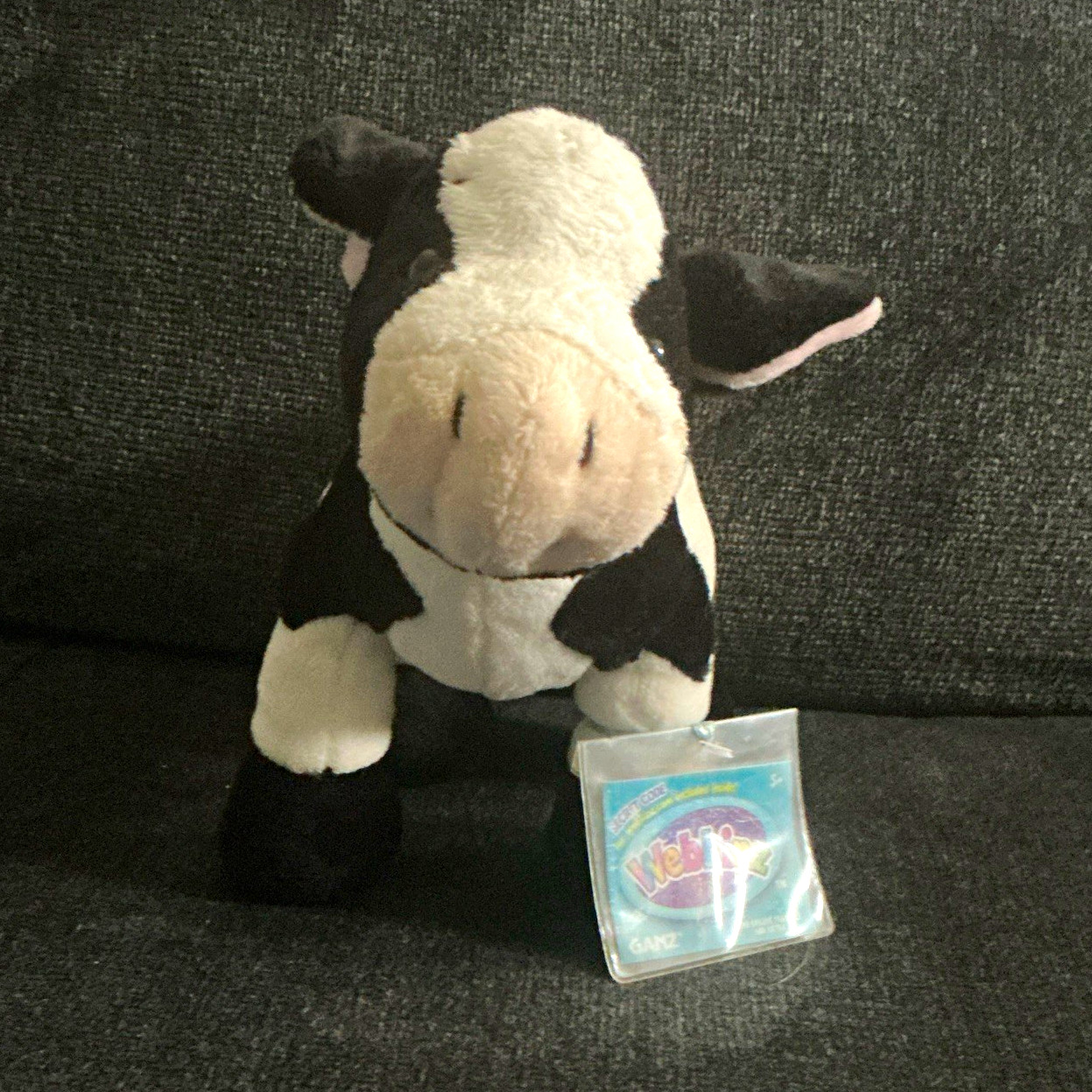 Webkinz Holstein Cow Plush Stuffed Animal w/ Sealed Code HM687 NWT Webkinz Holstein Cow Plush Stuffed Animal w/ Sealed Code HM687 NWT