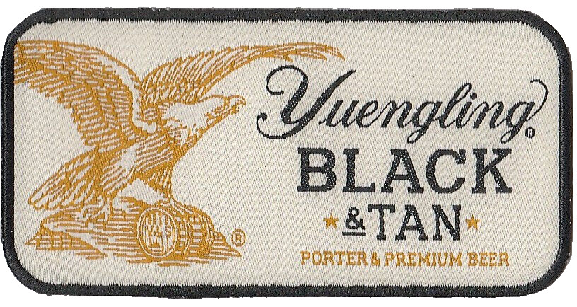 Yuengling Black & Tan Uniform or Shirt Patch 4 Yuengling Black & Tan Uniform or Shirt Patch 4