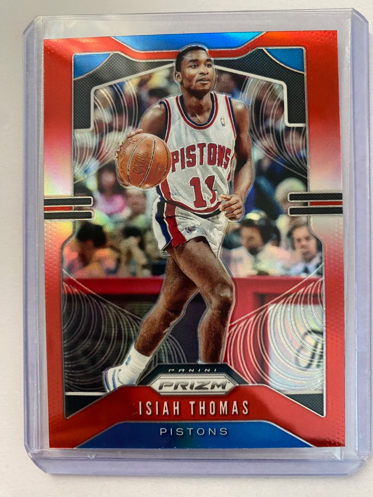 2019-20 Panini Prizm ISIAH THOMAS Red Parallel #'d /299 PISTONS 2019-20 Panini Prizm ISIAH THOMAS Red Parallel #'d /299 PISTONS