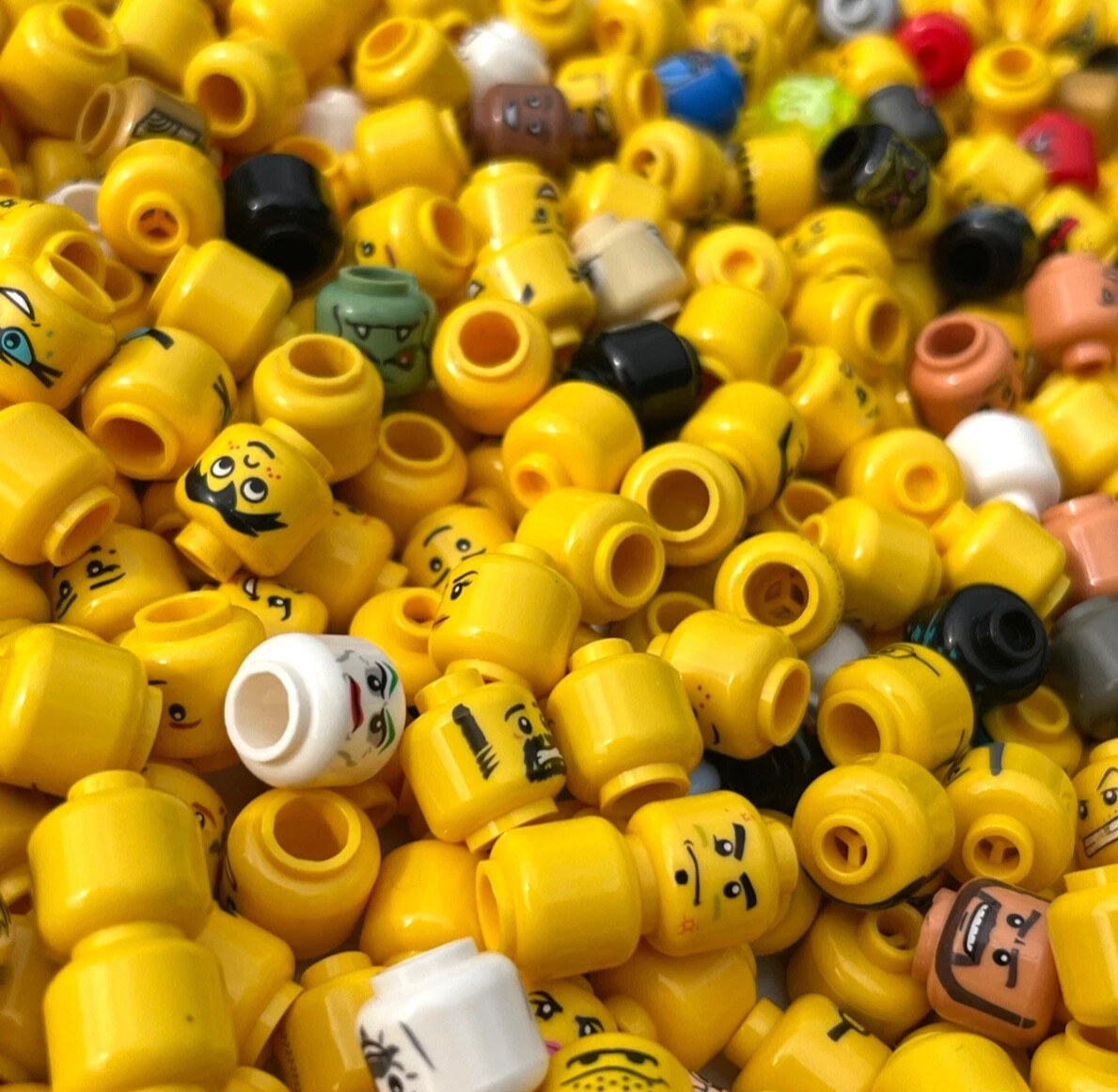 LEGO Bulk Minifigure Parts: Heads, Torsos, Legs, Hair & Accessories - YOU CHOOSE LEGO Bulk Minifigure Parts: Heads, Torsos, Legs, Hair & Accessories - YOU CHOOSE