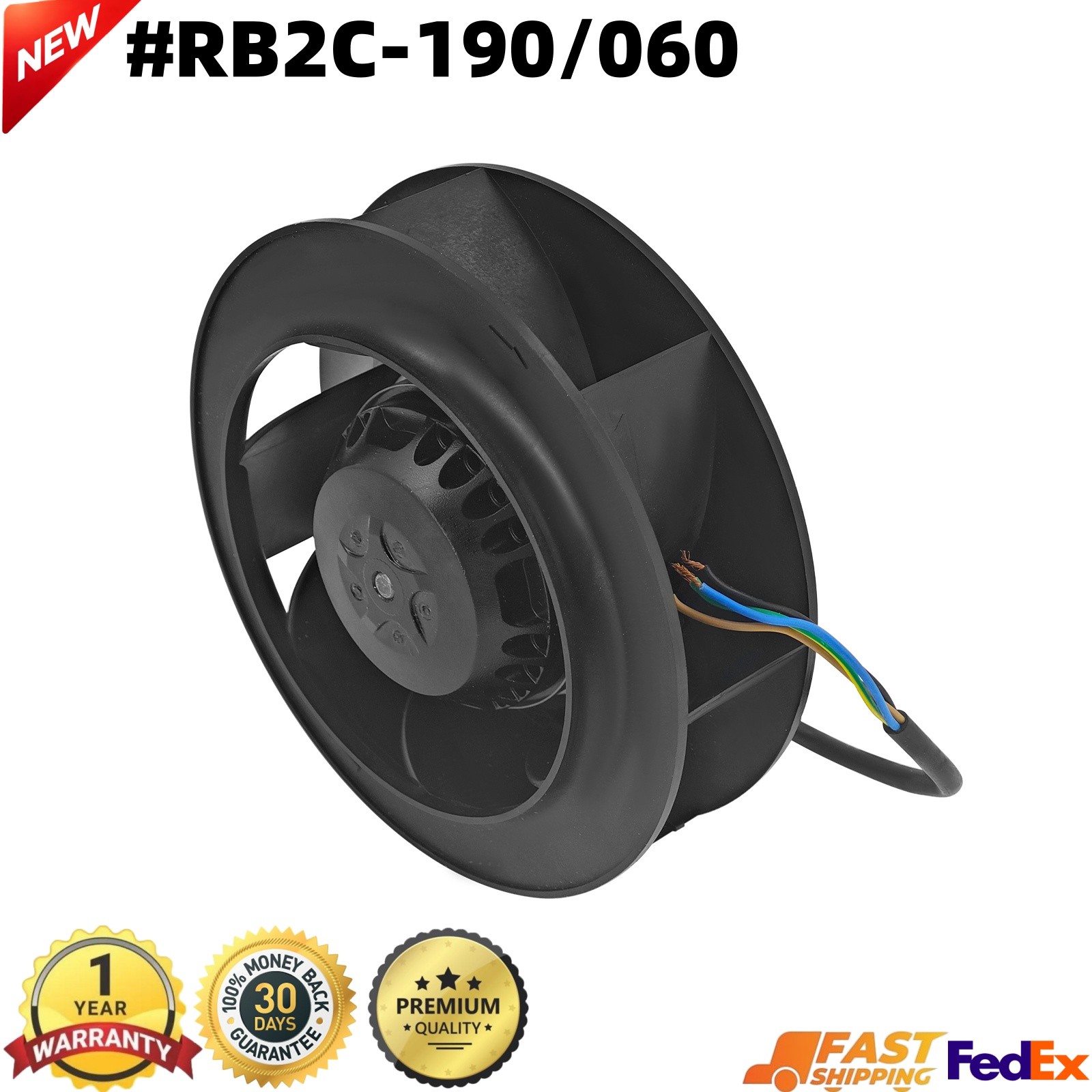 RB2C-190/060 K010 RB2C-175/060 K01 K015 I-2471 Cooling Fan(Rb2C-175 060 K010)