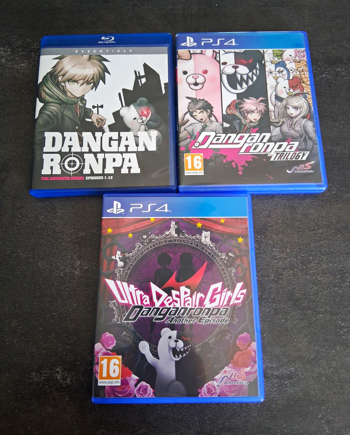 NIS America Danganronpa Trilogy PS4 PAL PEGI 16 Visual Novel