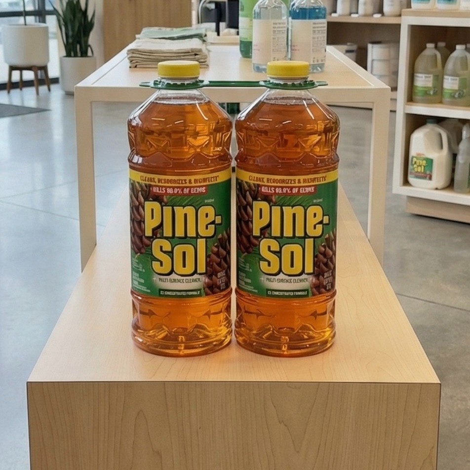 Pine-Sol Multi-Surface Cleaner - 2X Concentrated Original 2 Count x 60 Fl Oz Pine-Sol Multi-Surface Cleaner - 2X Concentrated Original 2 Count x 60 Fl Oz
