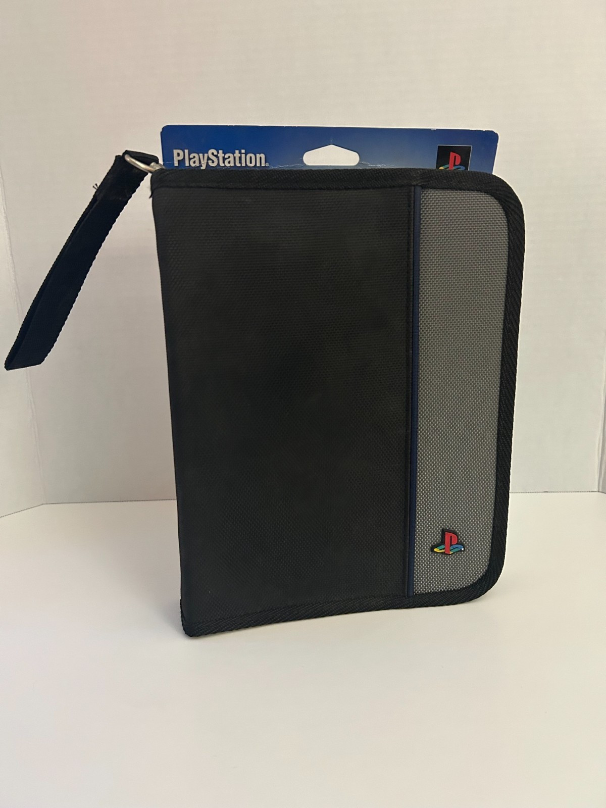 Vintage PlayStation Official 16 Disc CD Game Case Binder Holder Organizer PS1 PS