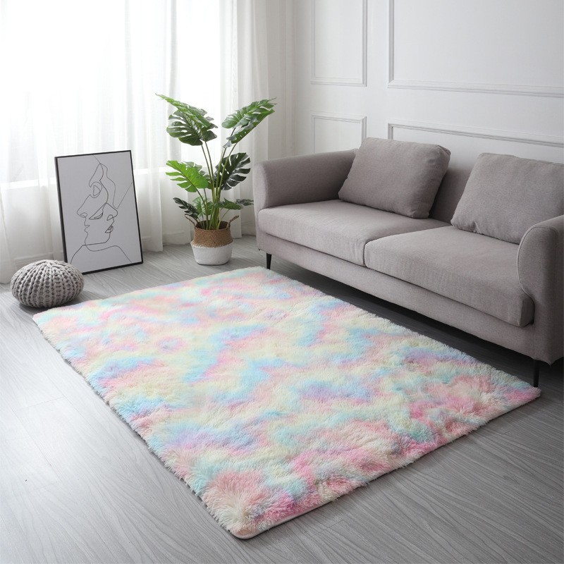 Large Shaggy Fluffy Rugs Anti-Slip Super Soft Mat Living Room Bedroom Carpet Rug Large Shaggy Fluffy Rugs Anti-Slip Super Soft Mat Living Room Bedroom Carpet Rug