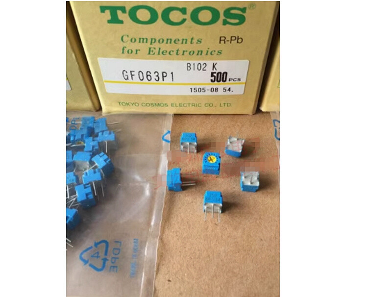 500PC FOR Single loop top adjustable precision adjustable resistor GF063P1 B102K 500PC FOR Single loop top adjustable precision adjustable resistor GF063P1 B102K