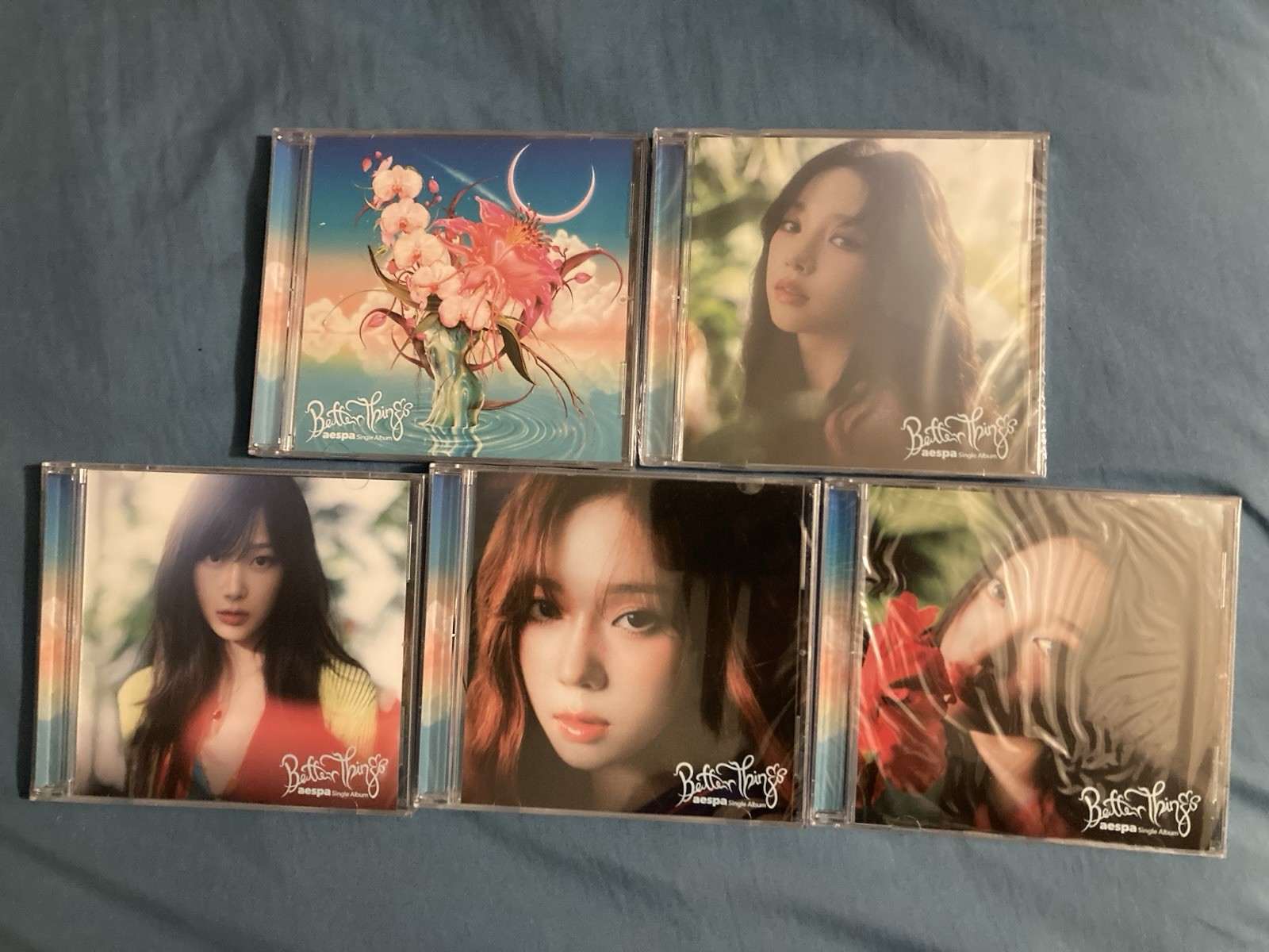 aespa Better Things Album 5-Version Set BRAND NEW/SEALED