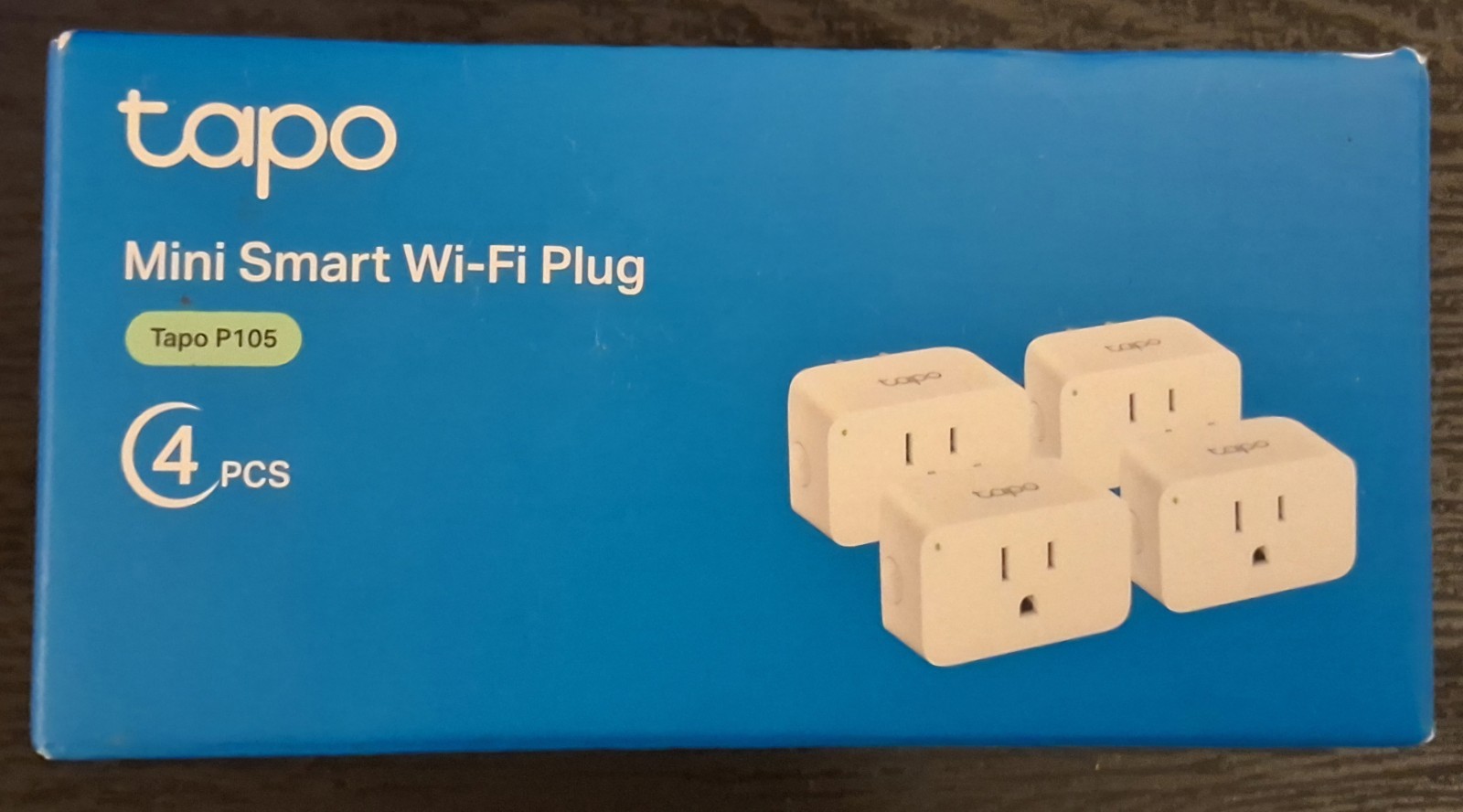 TP-Link Tapo P105 Smart Plug Energy Monitoring Alexa Google Smart Things 4 Pack