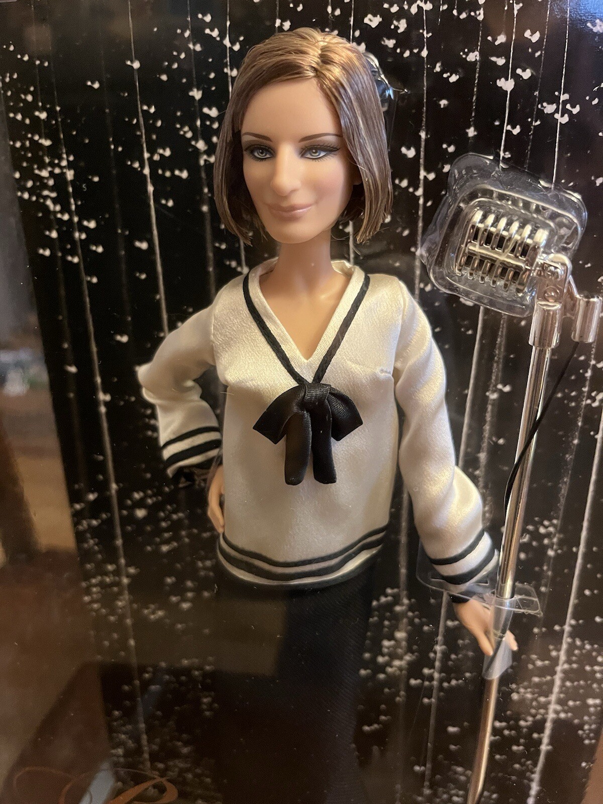 New BARBRA STREISAND BARBIE DOLL 2009 MODEL MUSE NRFB