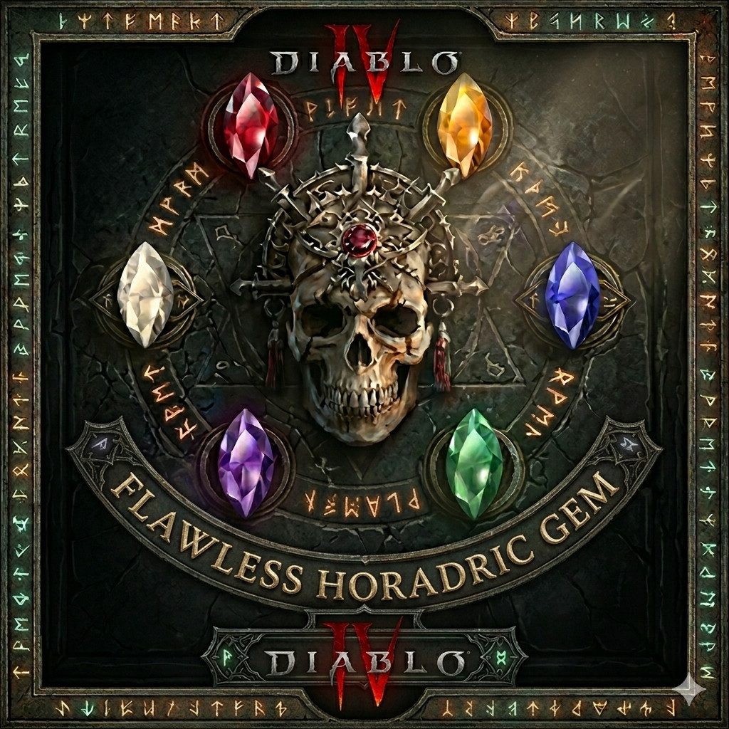 DIABLO 4🎃SEASONAL 15💥ALL FLAWLESS HORADRIC GEM DIABLO 4🎃SEASONAL 15💥ALL FLAWLESS HORADRIC GEM