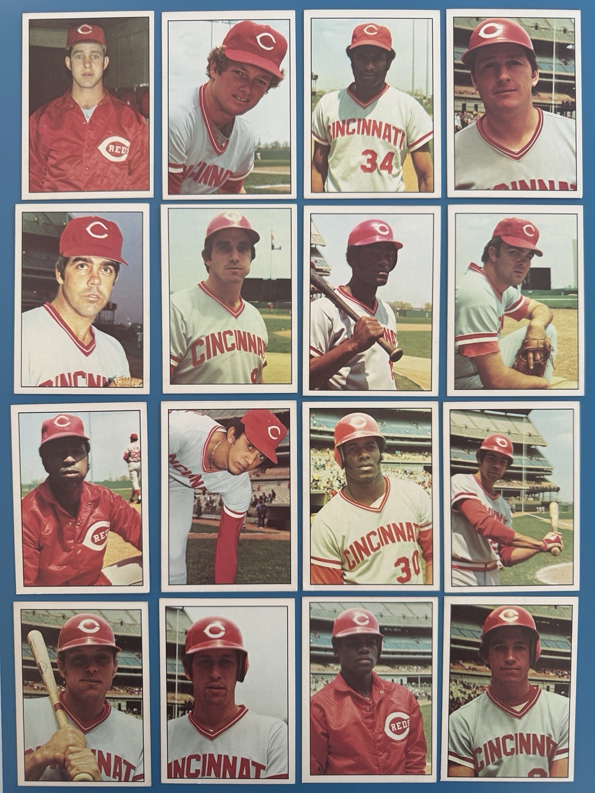 1975 SSPC Cincinnati Reds Vintage World Series Champs Team Lot 1975 SSPC Cincinnati Reds Vintage World Series Champs Team Lot