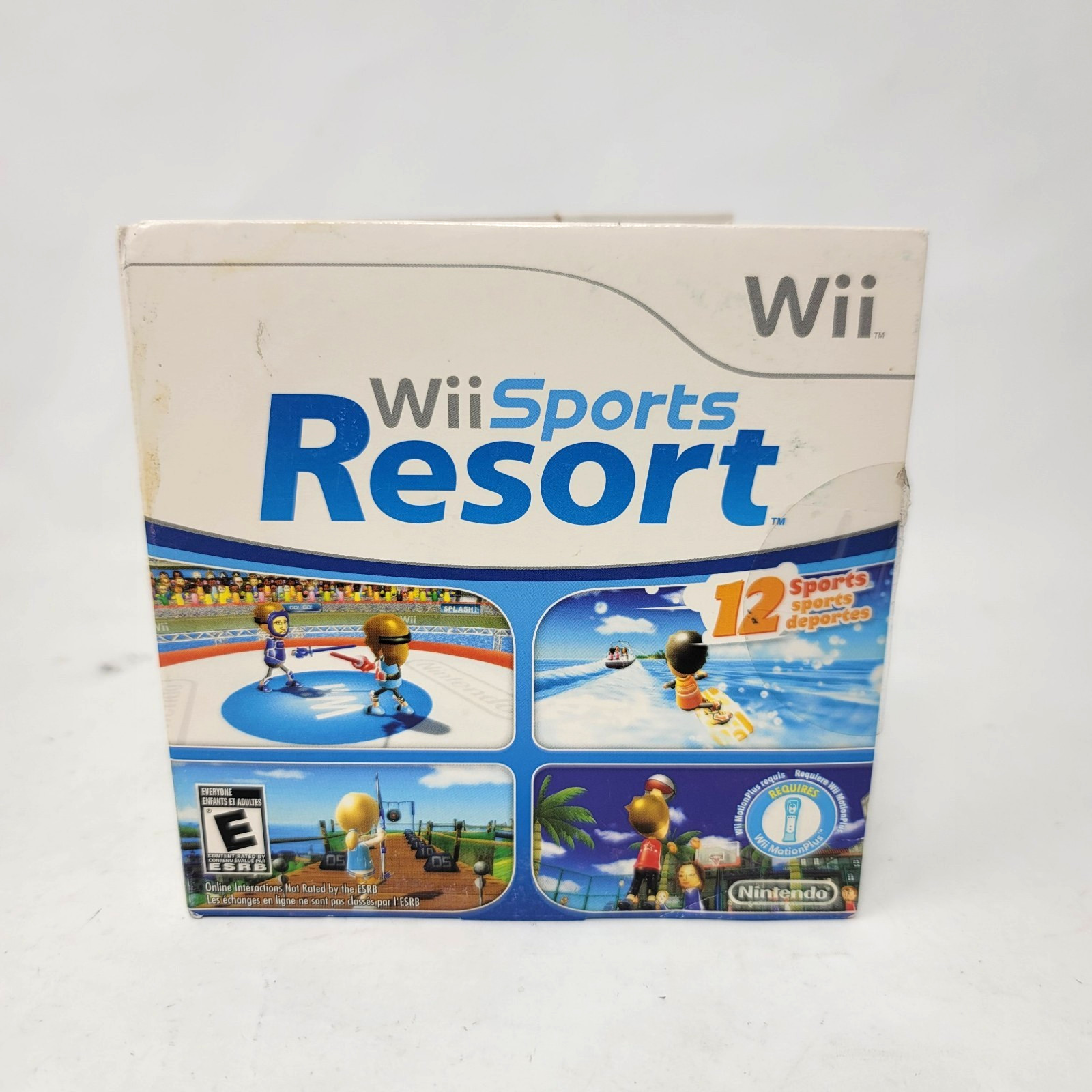 Wii Sports Resort (Nintendo Wii, 2009) Game & Sleeve Tested Working