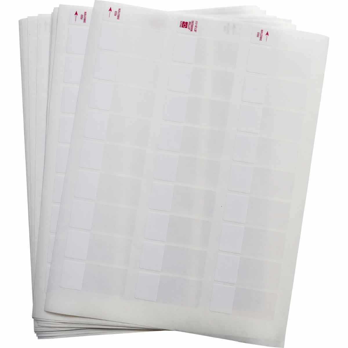 Brady 15180 JetTab Series Self-Laminating Vinyl Labels JET-31-117-1