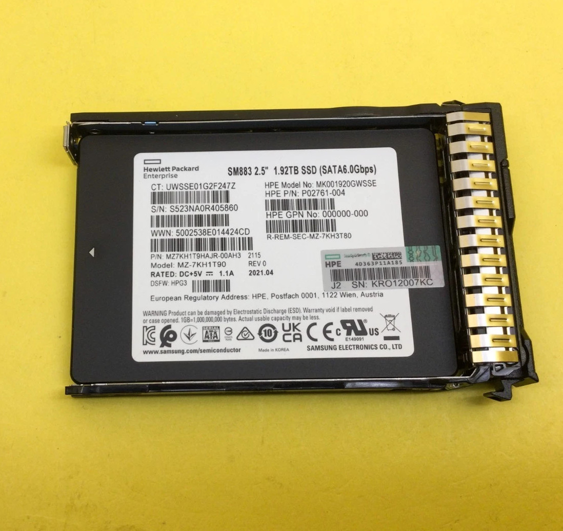 NEW HPE/Samsung 2.5\