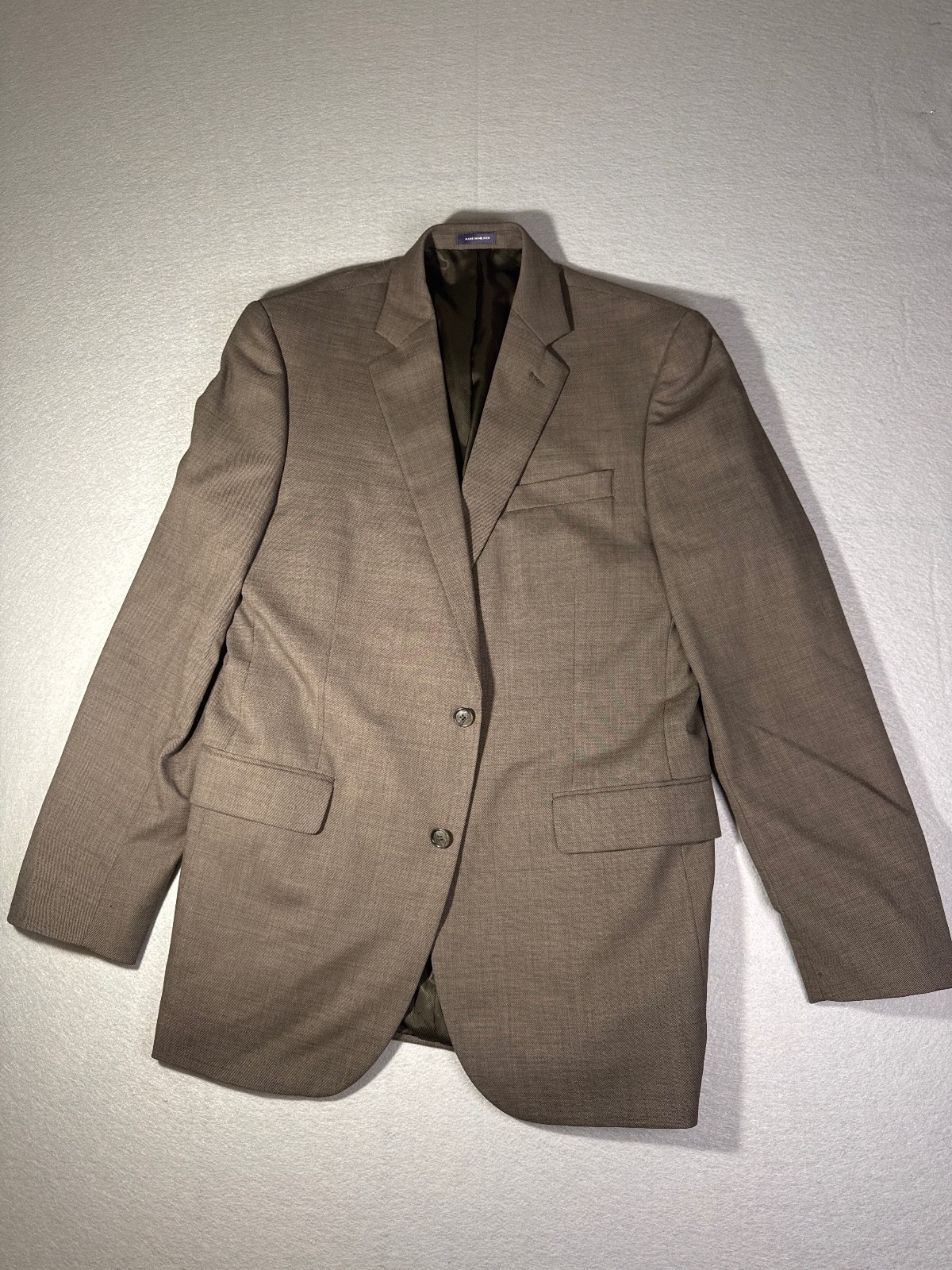 Stafford Classic Fit Travel Men\'s Blazer in Brown