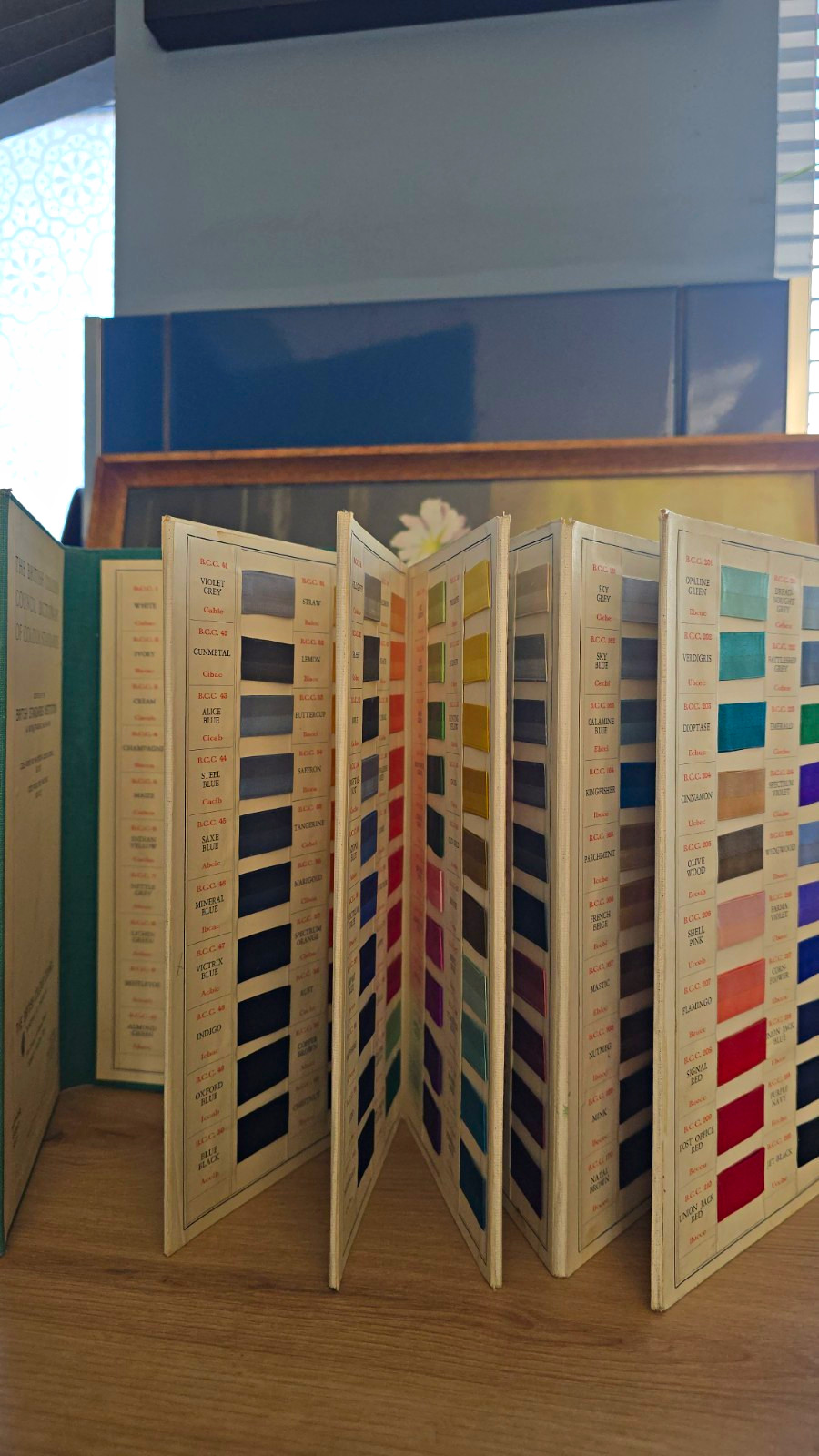 Rare 1934 First Edition British Colour Council Dictionary Colour Standards book