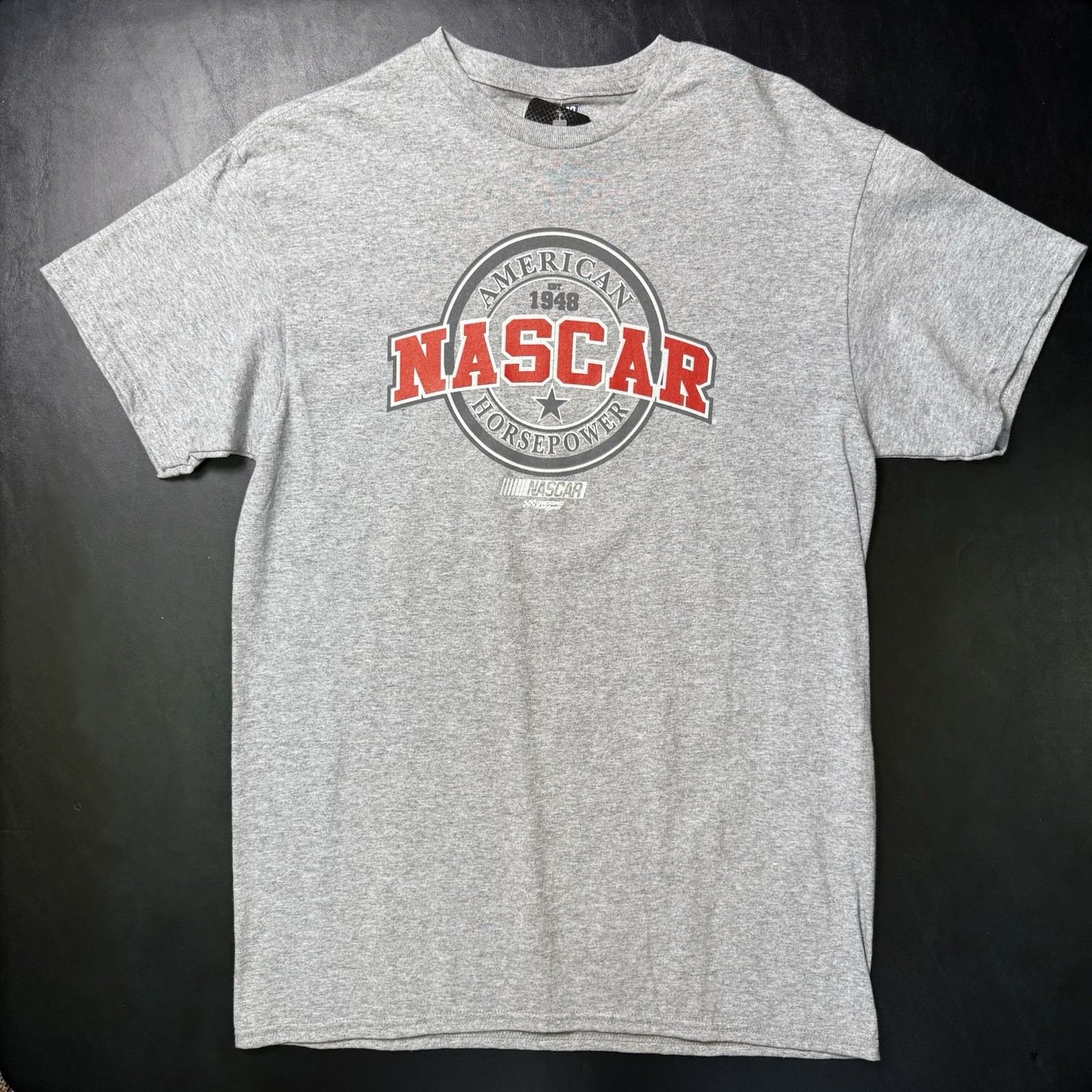 NASCAR American Horsepower 1948 Gray Shirt Size M