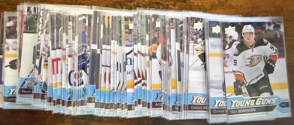 2016-17 Upper Deck Series 1 & 2 Hockey Young Guns Rookie 2016-17 Upper Deck Series 1 & 2 Hockey Young Guns Rookie