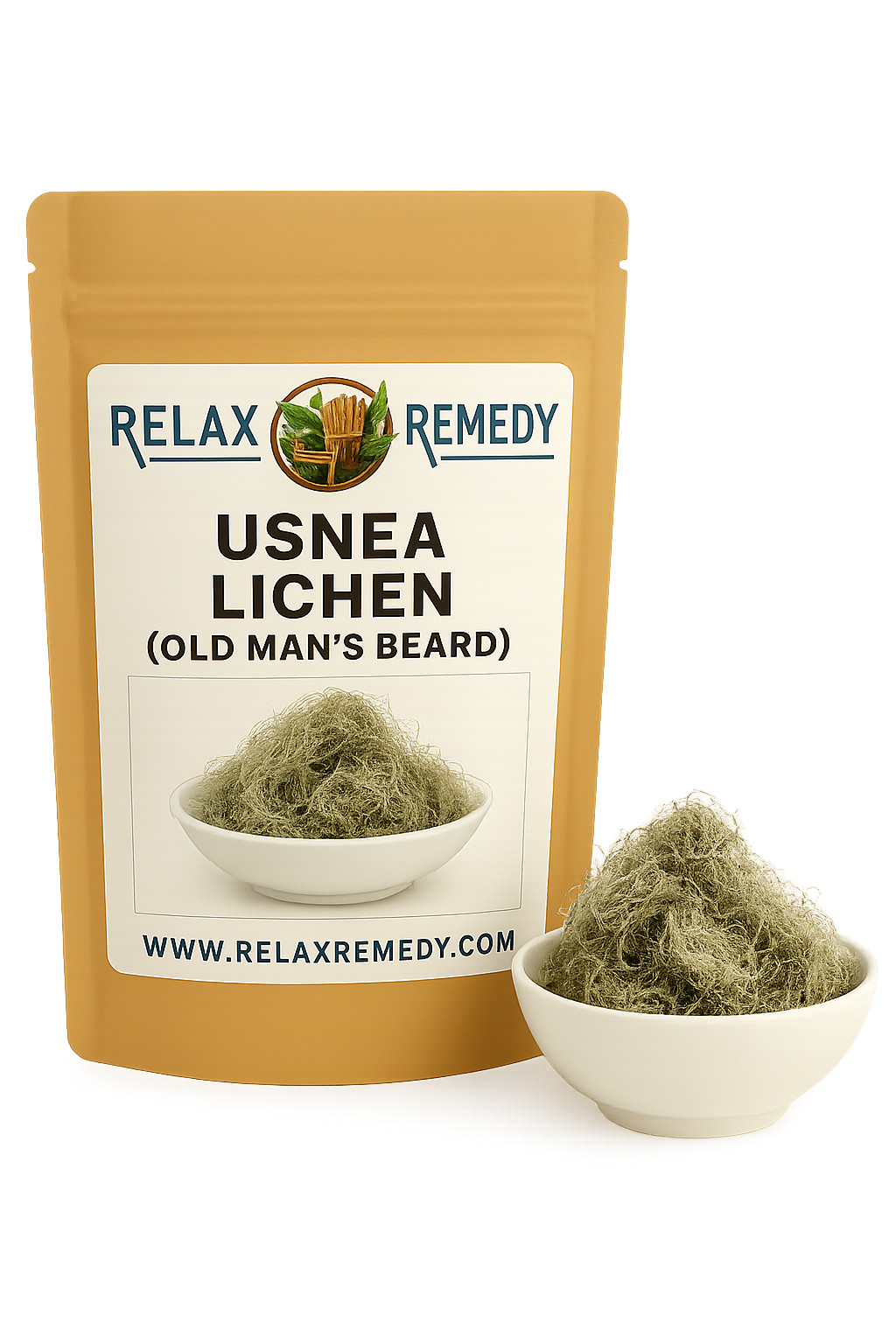 Usnea Lichen 100 Pure Wild-Crafted Respiratory & Immune Support barbata