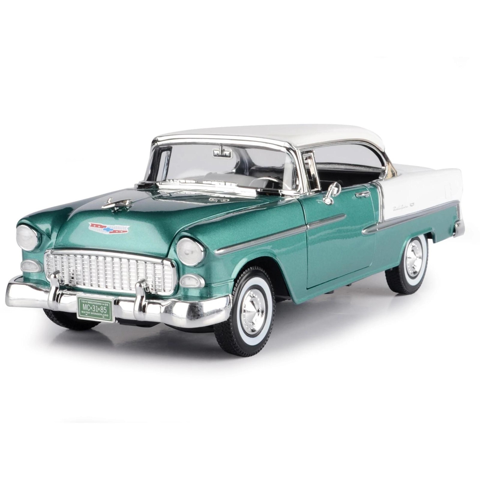 1955 Chevy Bel Air Hardtop 1:18 Scale Diecast Model Car