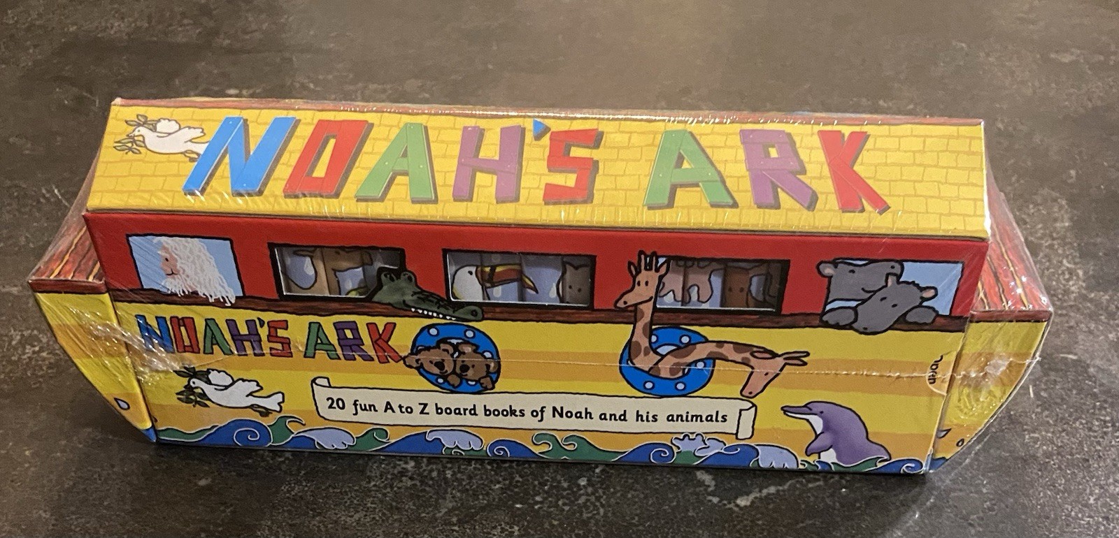 Noah's Ark 20 A to Z Books of Noah & His Animals Sealed Vintage Noah's Ark 20 A to Z Books of Noah & His Animals Sealed Vintage