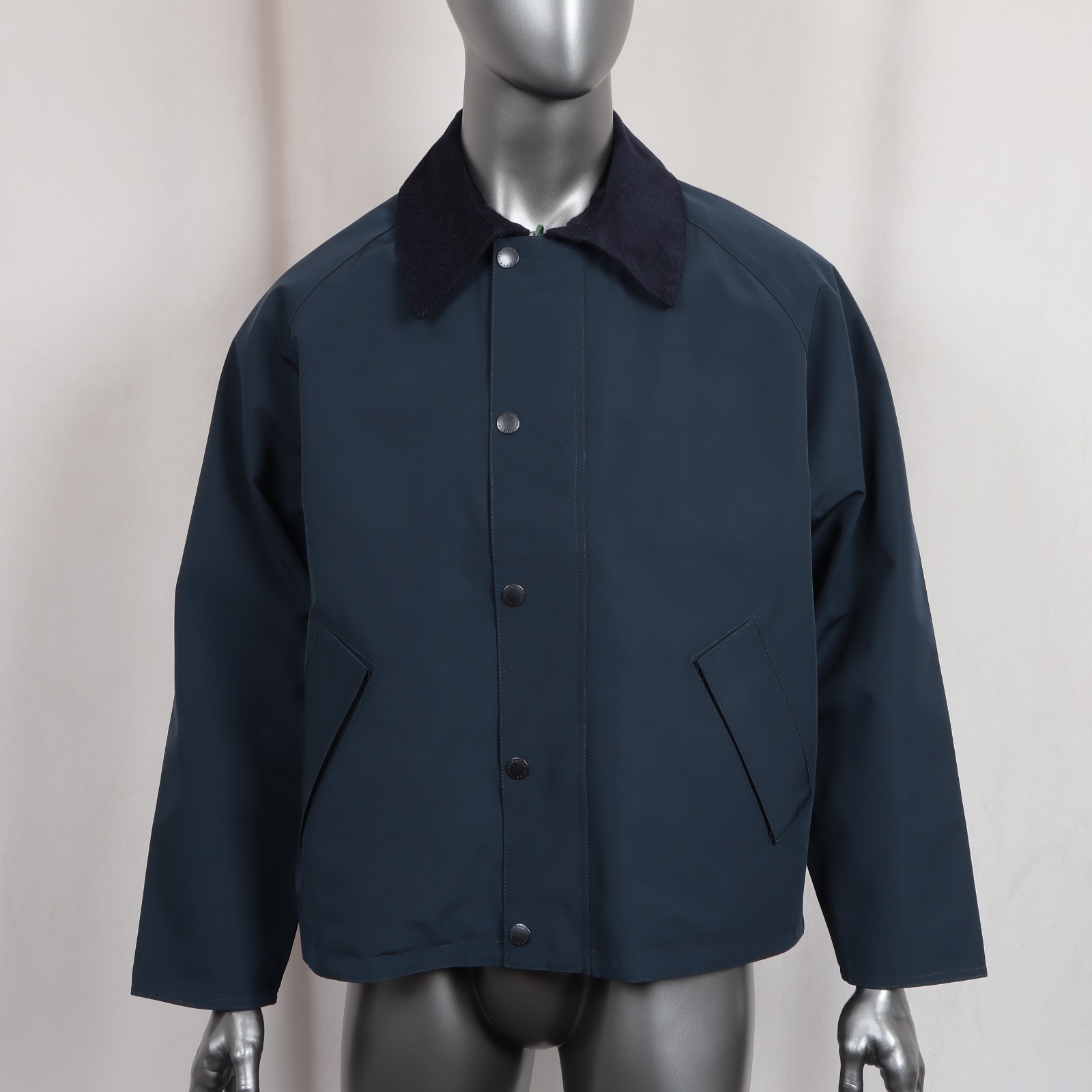 Barbour OS Reversible Transporter Casual Jacket Navy