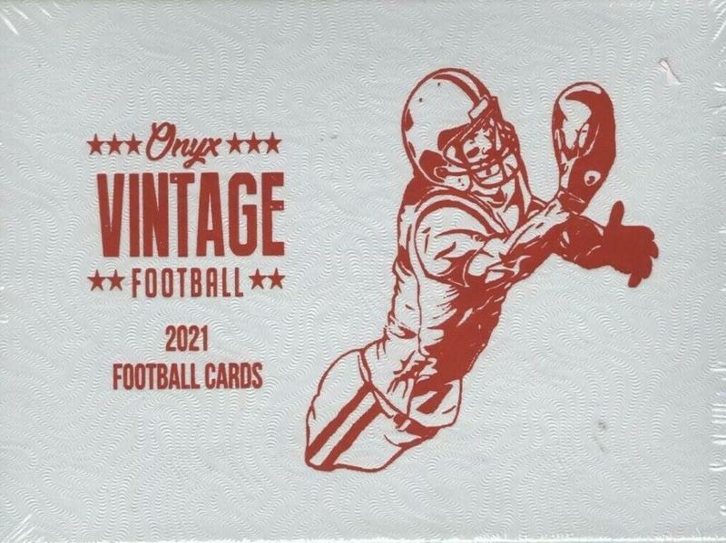 2021 Onyx Vintage Collection Football Box ~~ 2 On Card Autographs No Stickers ~~