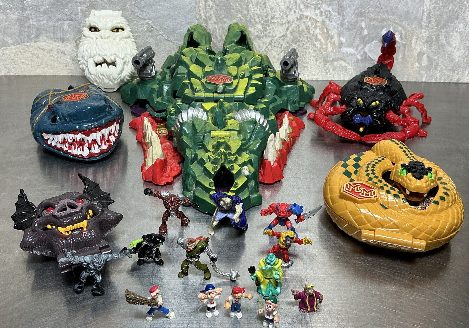 Vintage Bluebird 1990s Mighty Max Play Sets & Figures, Mixed Lot