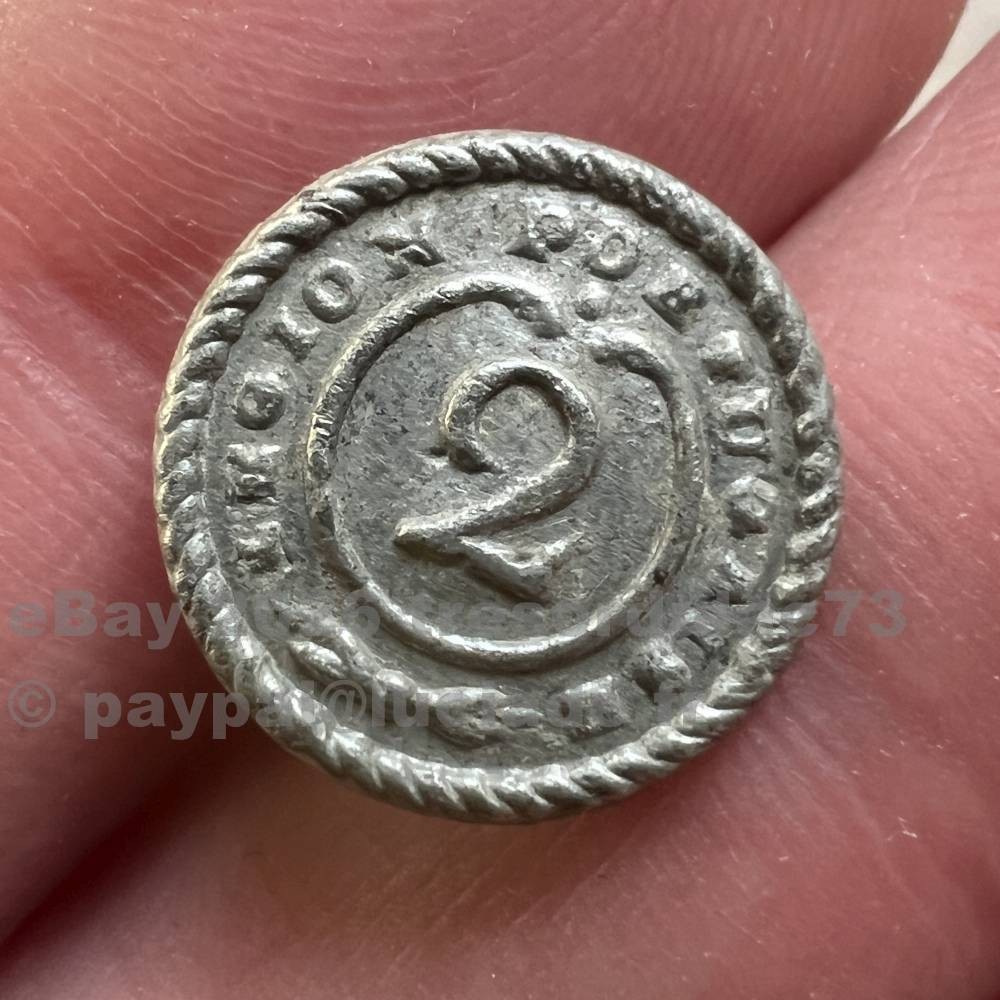 NAPOLEON BONAPARTE GENUINE BUTTON LEGION PORTUGAL 1st EMPIRE RARE ARMY WAR 1812