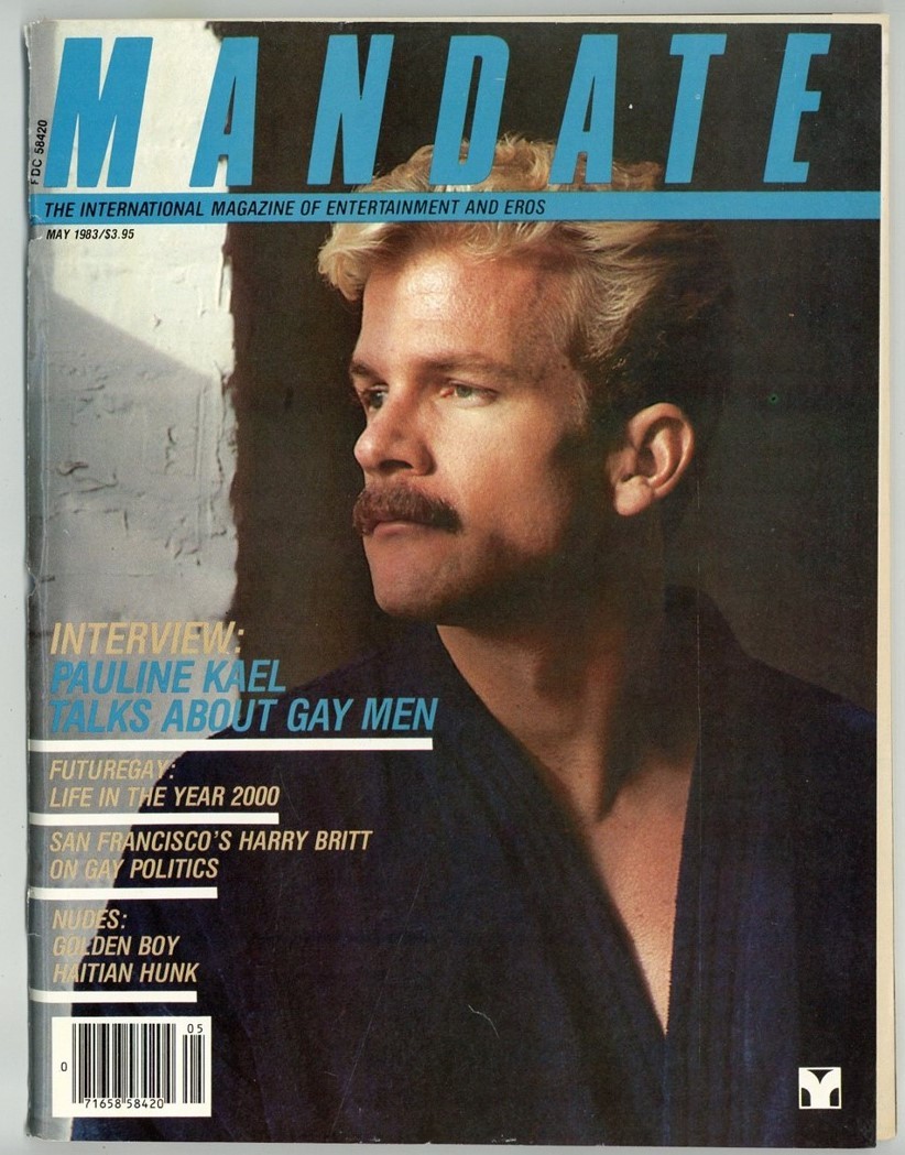 Mandate 1983 Nova, Phil Flasche 98pg Vintage Beefcakes Gay Pinup Magazine M40012