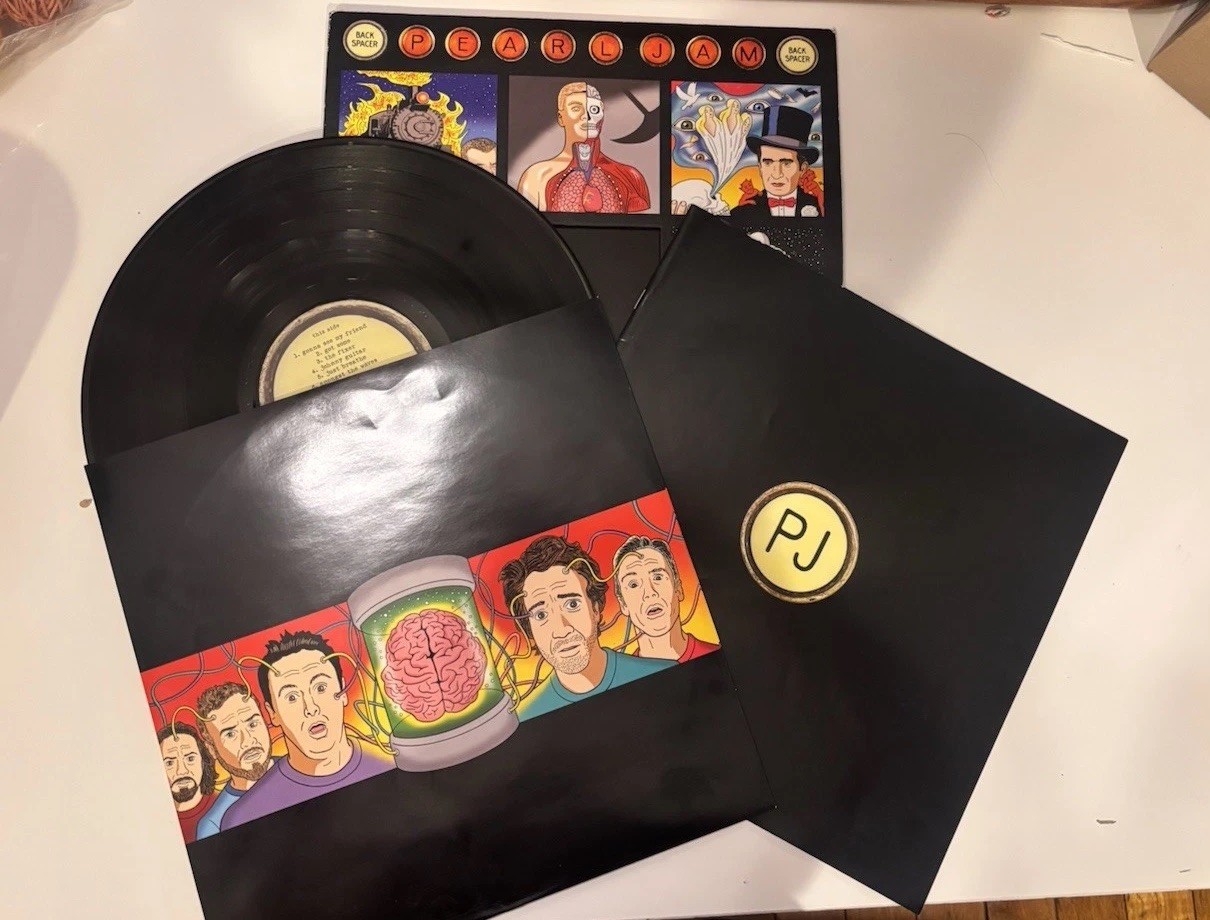 Pearl Jam - Backspacer - Vinyl LP - Monkeywrench Records - 1st Press 2009