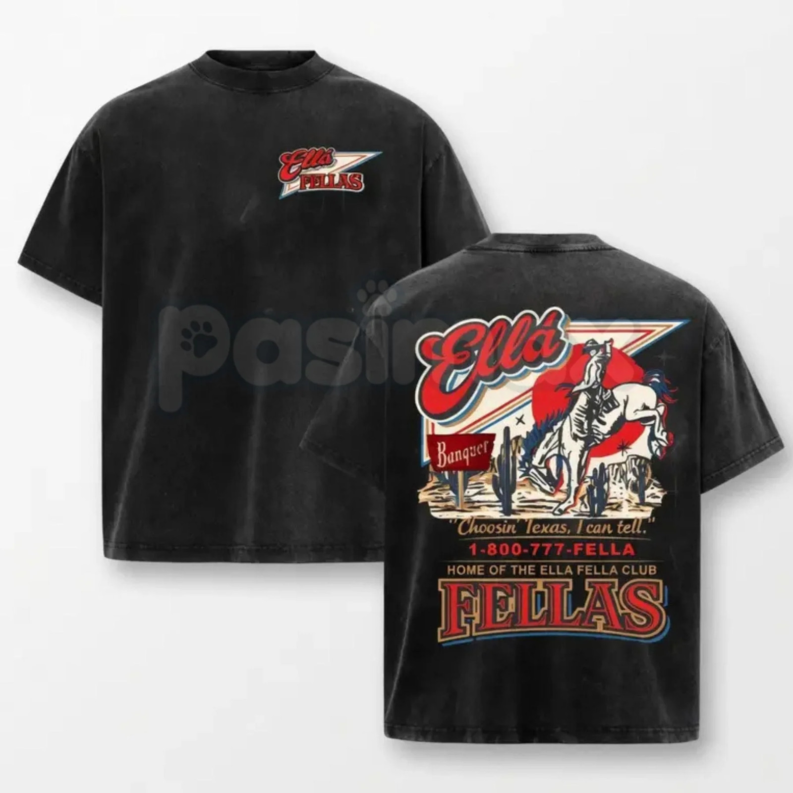 Ella Fellas Cowboy Skeleton Tee – Vintage Western