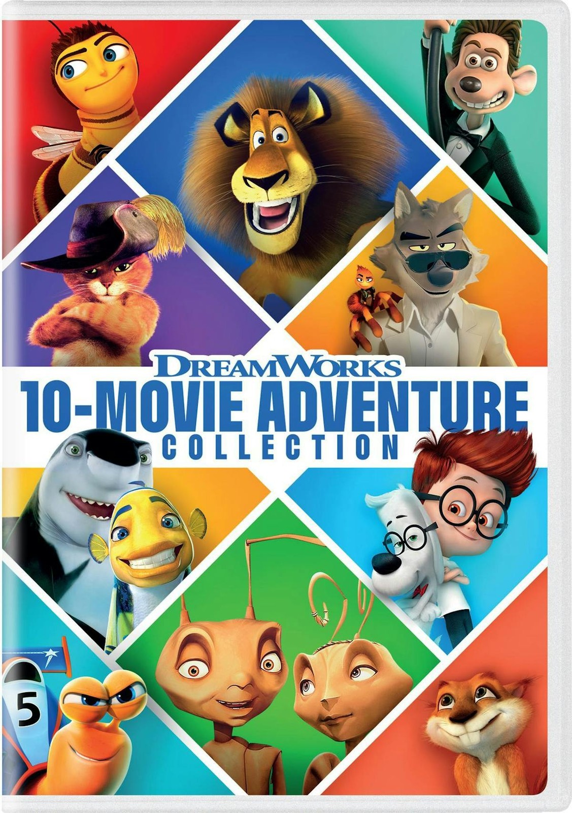 DreamWorks 10-Movie Adventure Collection DVD NEW
