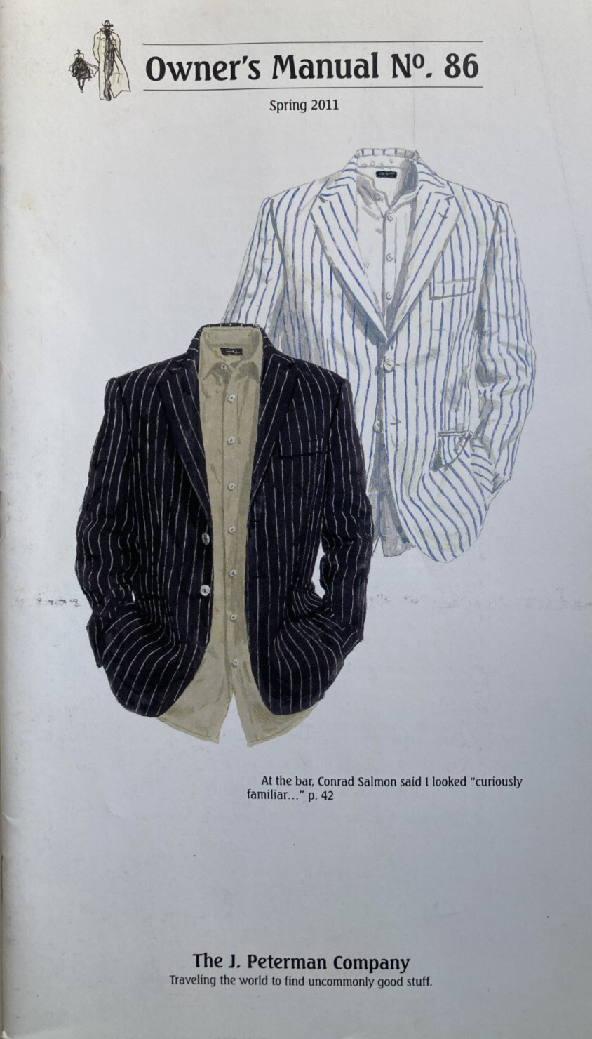Spring 2011 J. PETERMAN COMPANY OWNER\'S MANUAL Catalog No. 86