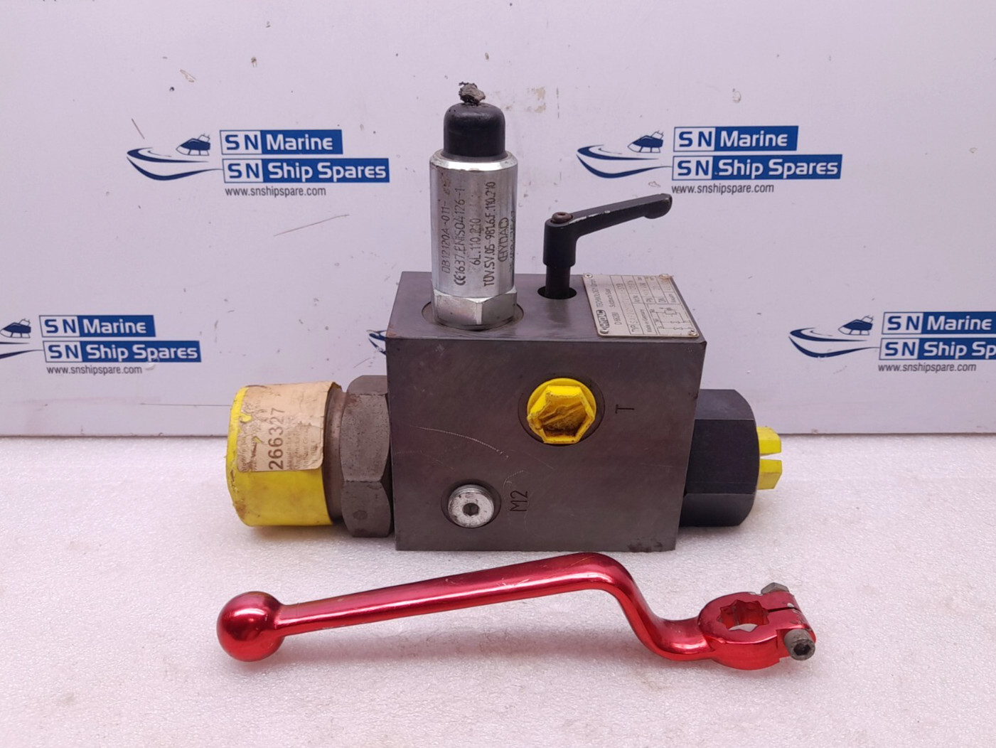 HYDAC SAF20M12T210A-S13 Safety And Shut-Off Block Max 400Bar 2120376 DB12120A-01 HYDAC SAF20M12T210A-S13 Safety And Shut-Off Block Max 400Bar 2120376 DB12120A-01