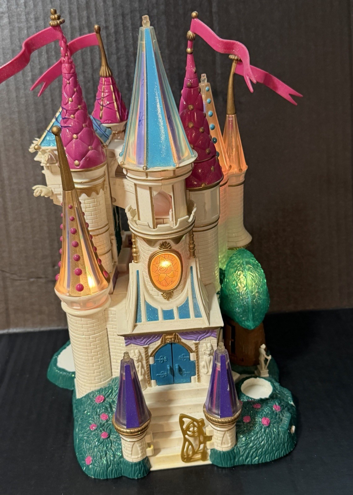 Vintage 1998 Trendmasters Beauty & The Beast Starcastle Disney Polly Pocket READ