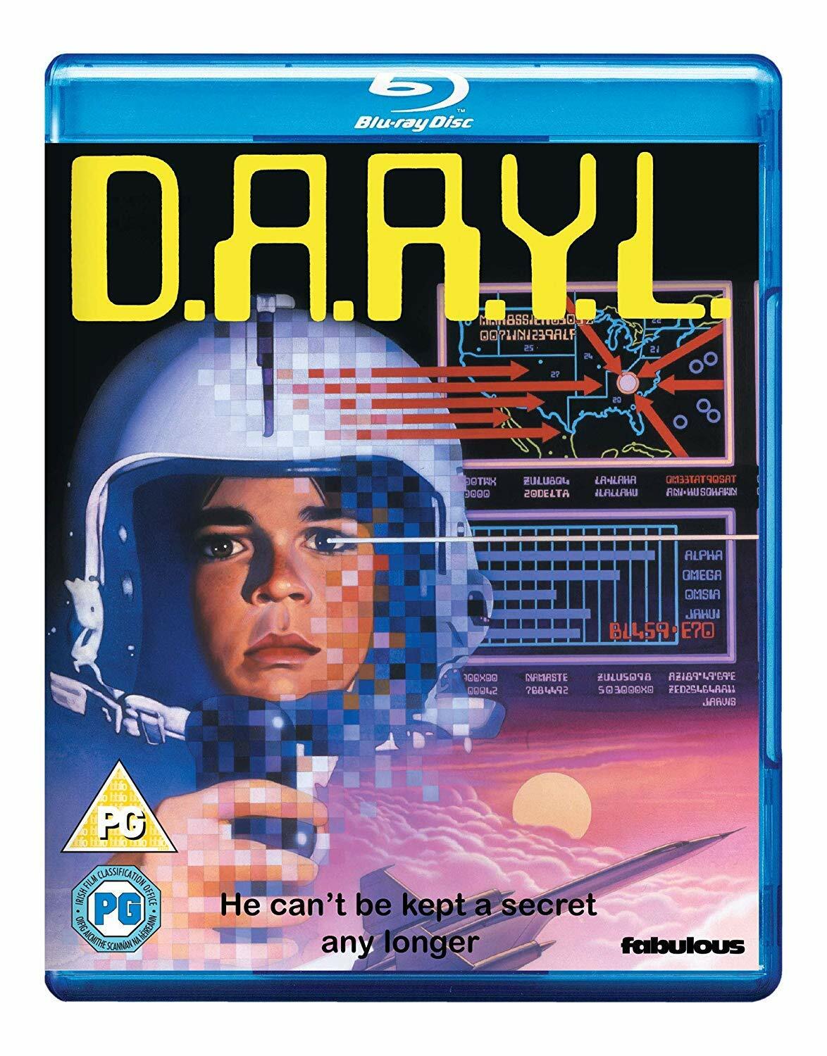 D.A.R.Y.L. [Blu-ray] (1985) Classic 80\'s Sci-fi Movie US Compatible Disc DARYL