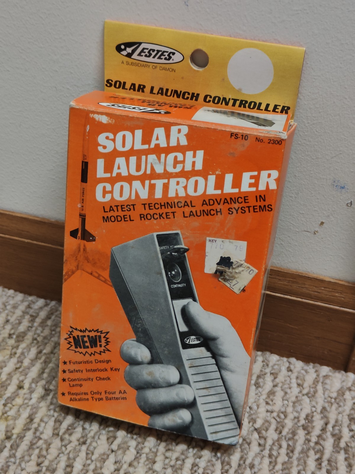 Vintage Estes Rocket Solar Launch Controller FS-10 Vintage Estes Rocket Solar Launch Controller FS-10