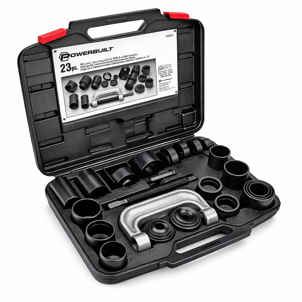 Powerbuilt 23 Piece Ball Joint/U-Joint Service Set - 648617